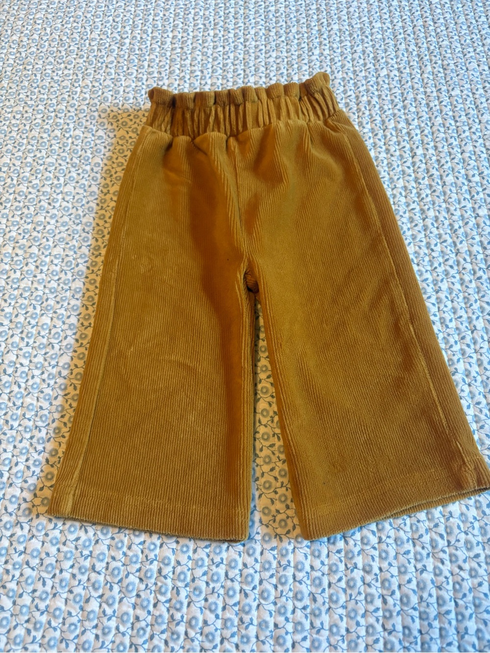 PL Baby Corduroy Wide Leg  Pants Elastic Waist 12 month